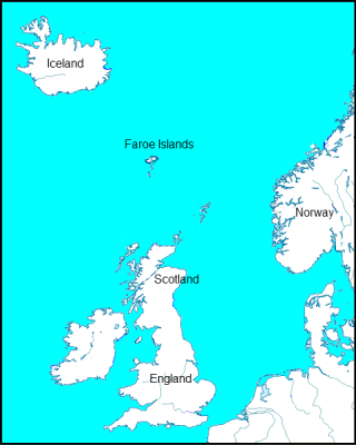 Britian, Norway Iceland, and the Faroes
